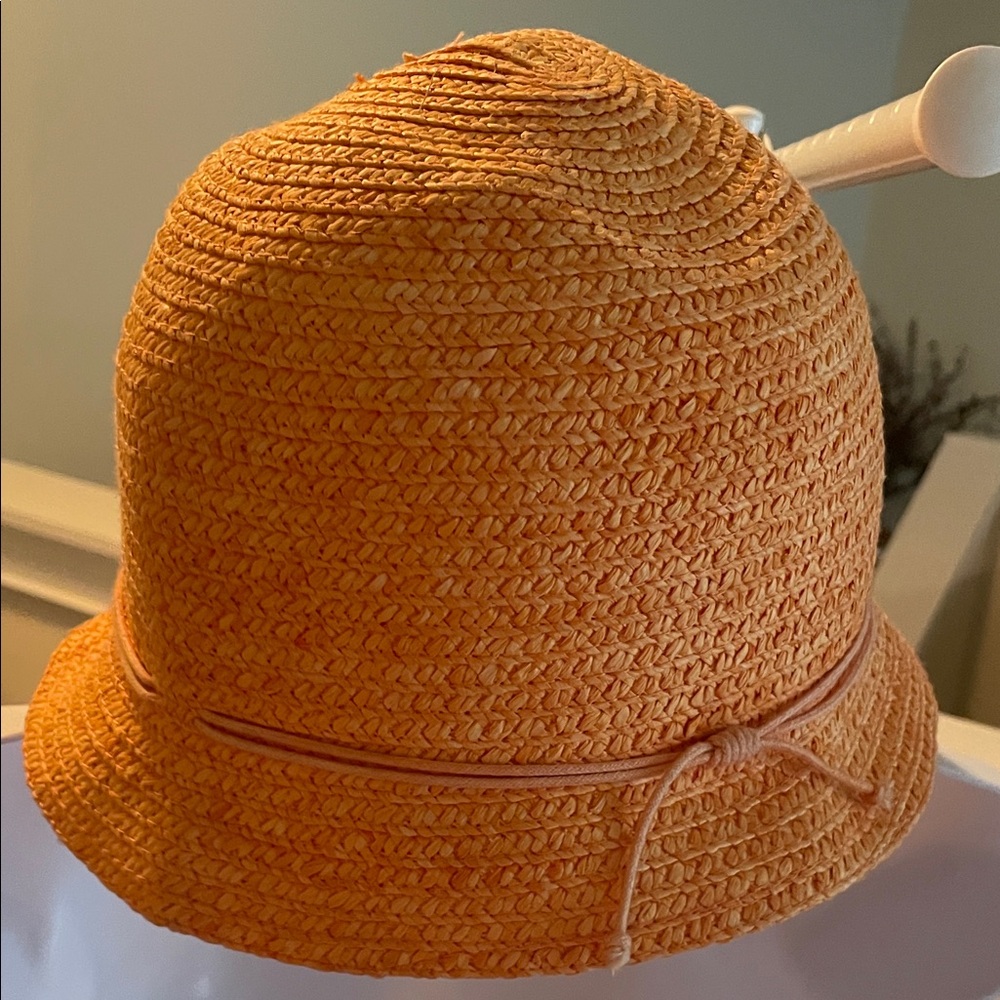 Betmar Women’s Orange Straw Hat